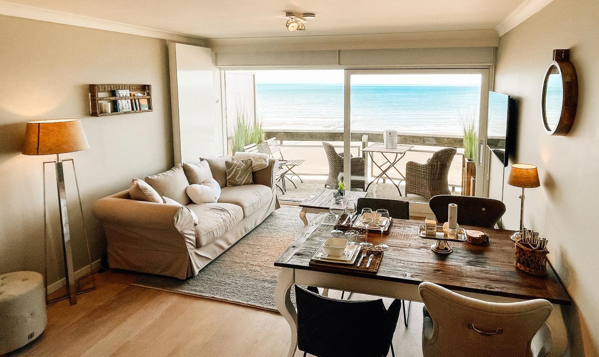 La Meremoi - Studio Oostende With Balcony And Sea Vie מראה חיצוני תמונה